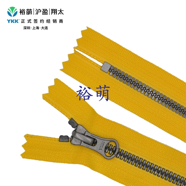 5号树脂尖牙仿古银闭口拉链 DA8LH拉头 VYMRC-56