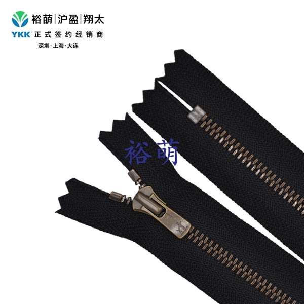 Excella3号Y型牙青古铜闭口拉链 DA2E拉头 SGYIC-36