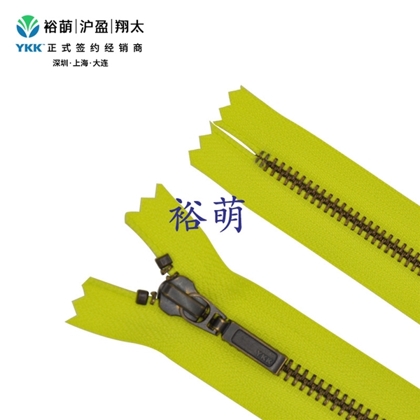 5号金属青古铜闭口拉链 DA8DR7拉头 RGKBC-56
