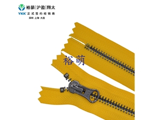 5号亮金属亮枪闭口拉链 DA8LH拉头 RGPV1C-56