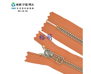 5号亮浅金闭口拉链 DA8DHR9拉头 RGP3C-56
