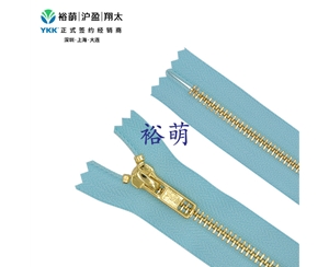 5号亮金色闭口拉链 DA8LH拉头 RGP2C-56