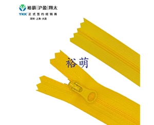 3号尼龙亮面PU贴膜闭口拉链 DAV3LH6拉头 CFDD3C-36