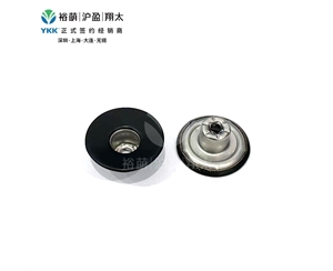 凹面光板有孔工字扣-黑古铜