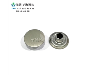Logo款平面工字扣-亚银